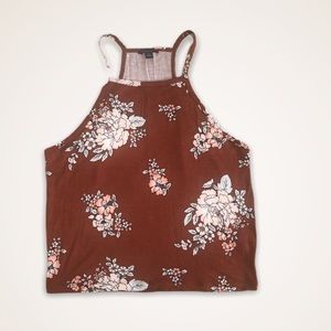 AERO FLORAL CROP TOP